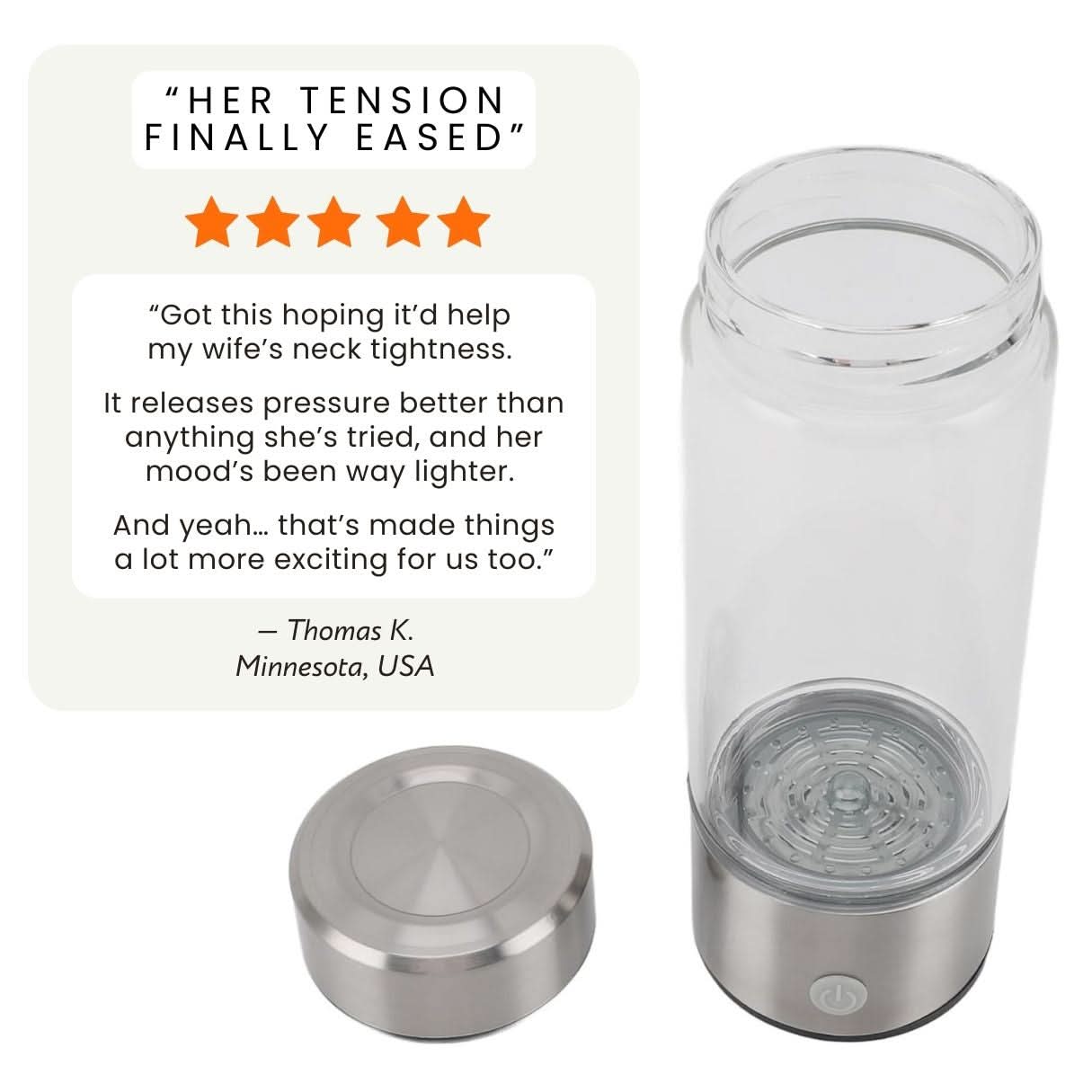 Bouteille d'infusion Detoxiva HydroBoost