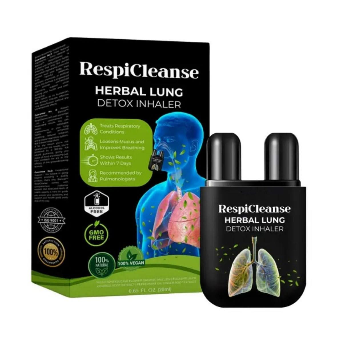 Inhalateur aux herbes Detoxiva RespiCleanse