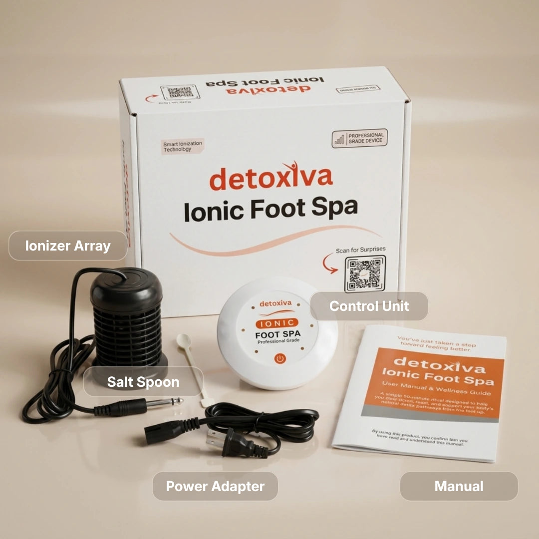 Detoxiva Ionic Foot Spa | Remove Toxins and Heavy Metals