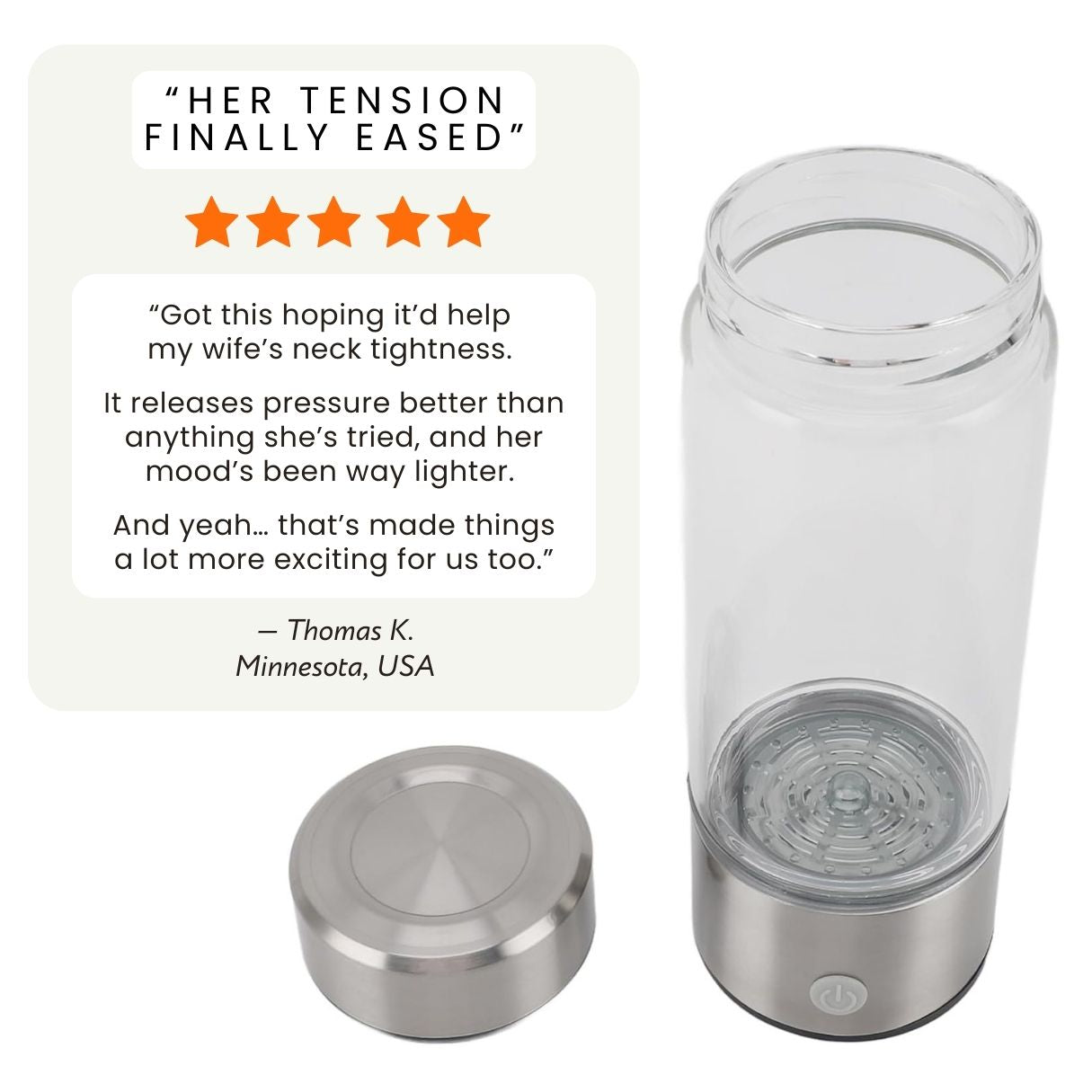 Detoxiva HydroBoost Infusion Bottle