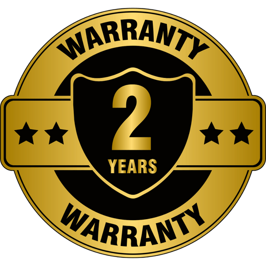 2-Year Warranty