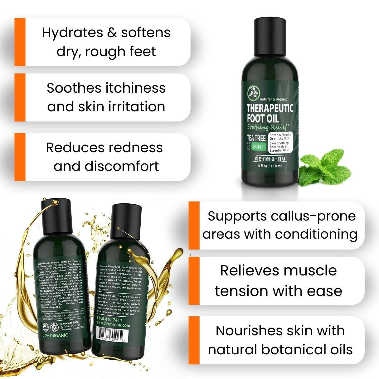 Detoxiva Therapeutic Foot Oil