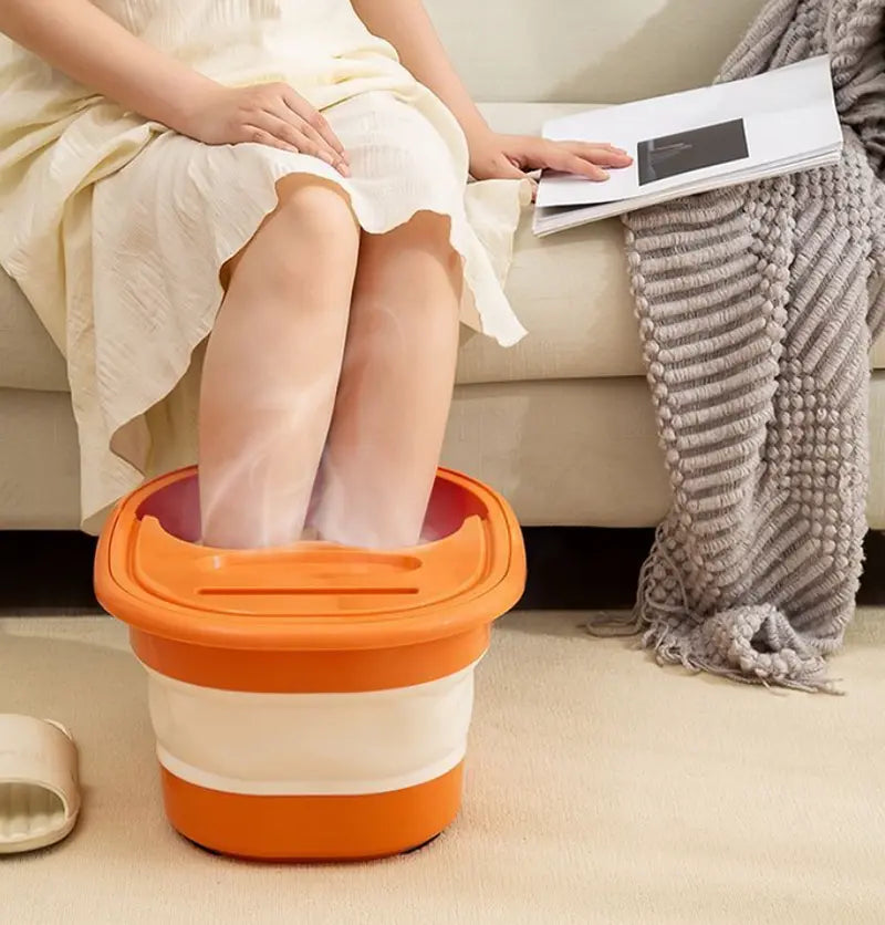 Detoxiva Fold-Flat Foot Bath Basin